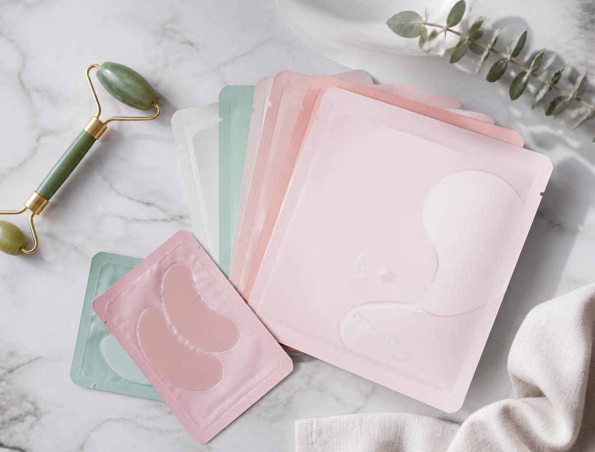 Máscaras e patches — Sheet masks, hidrogel e cuidados para a área dos olhos.